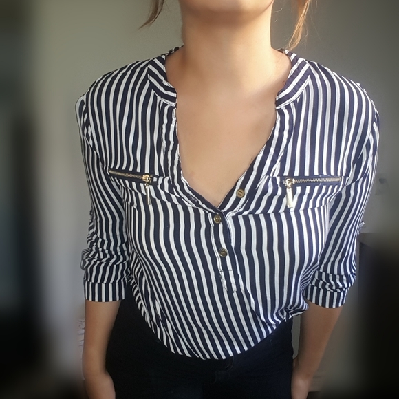 Striped Blouse - Picture 6 of 7